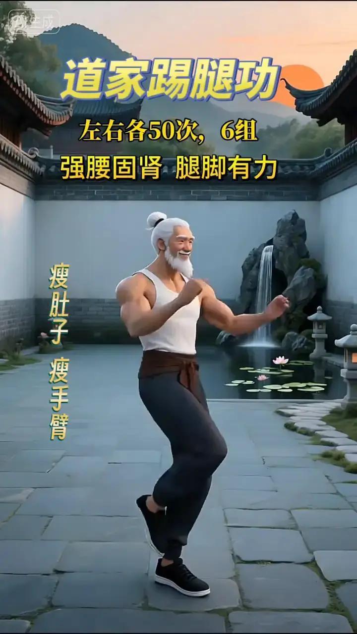 别再卷跑步机了。一个被上海卫健委选中的动作，每天10分钟，专治腰腿软。