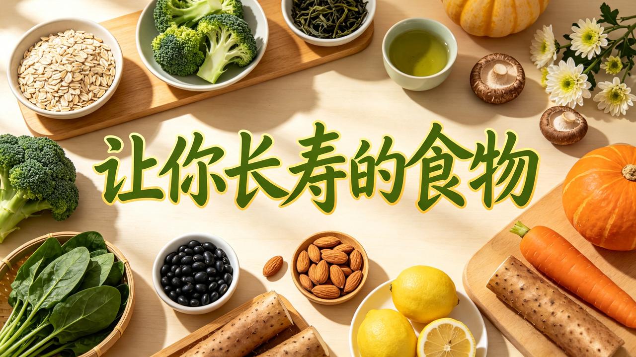 各类长寿食材食用指南①长寿第一谷——燕麦：清晨冲泡一碗，养胃易消化！②