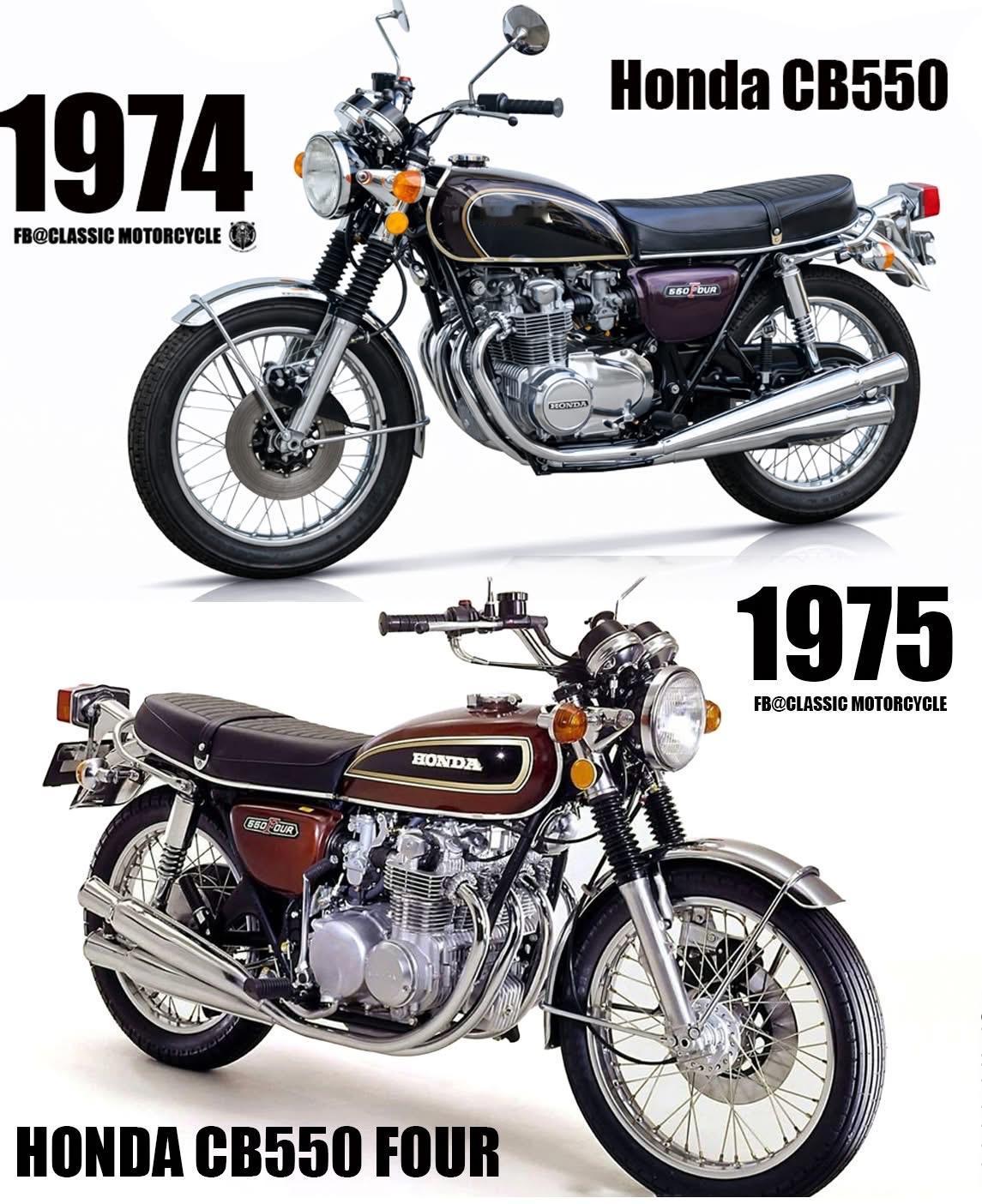 1974-1975Honda本田CB550，这是摩托车该有的态度吗？