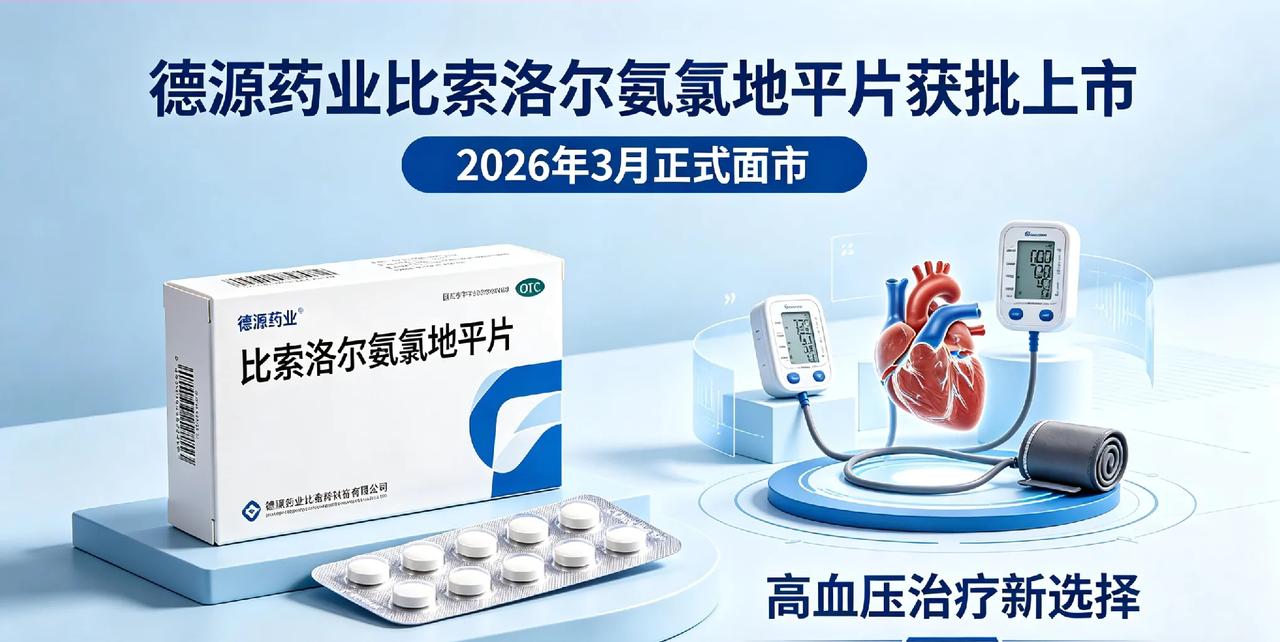 2026高血压新药真落地了！3月这款国产复方药太香家人们！2026年高血压