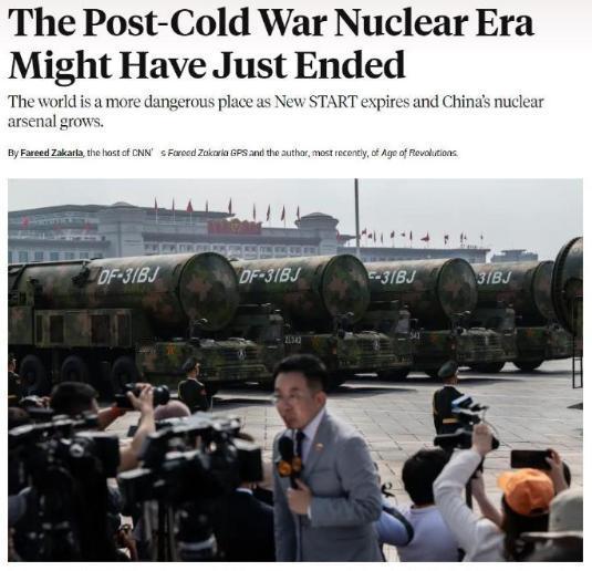 中方拒绝加入核裁军谈判，美国主流媒体焦虑称：这下麻烦大了！最近，《纽约时报》