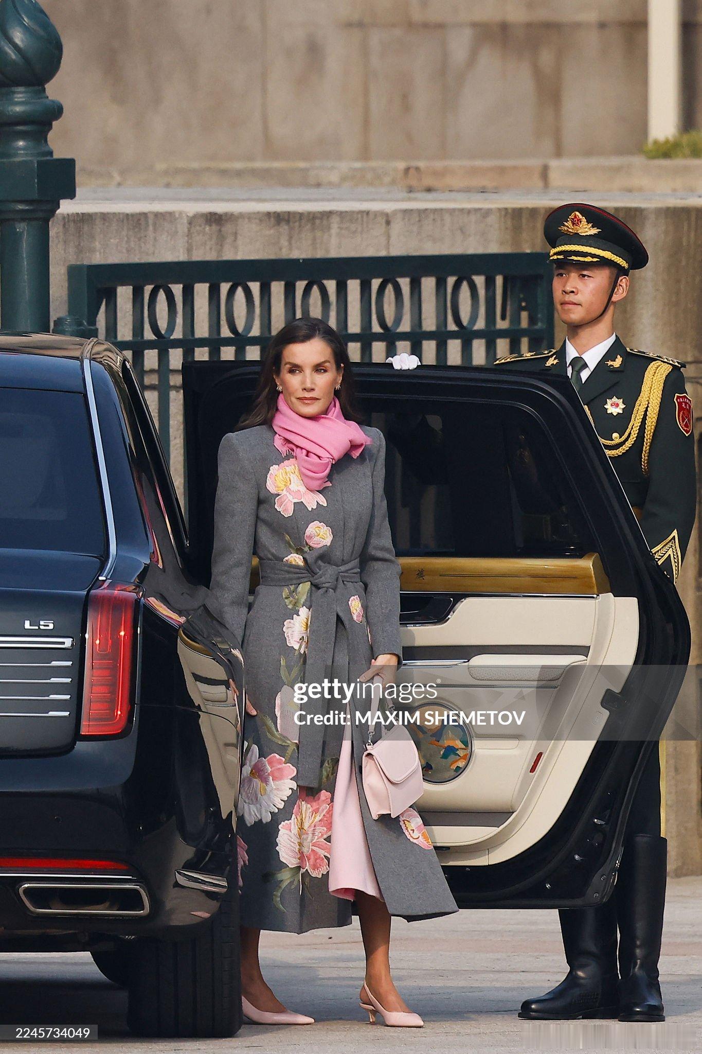 2025.11.12西班牙国事访问🇨🇳Day2，欢迎仪式，小莱的新花卉刺