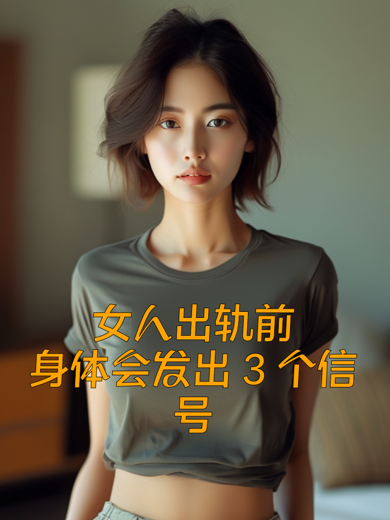 女人出轨前，身体会发出3个信号