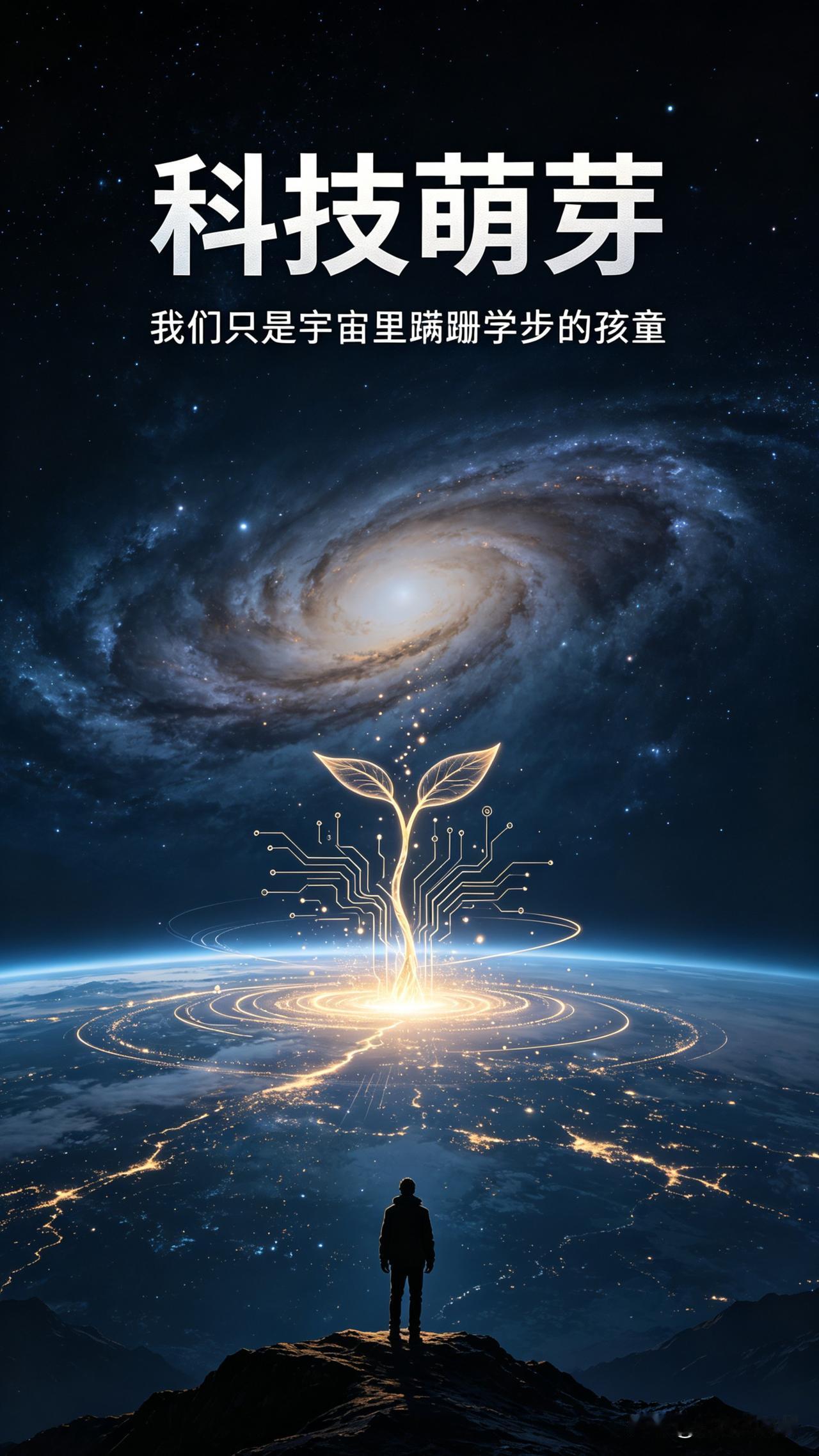 人类的科技，才刚刚萌芽，却已心生茫然越深入了解科学，越会生出一种极致的清醒