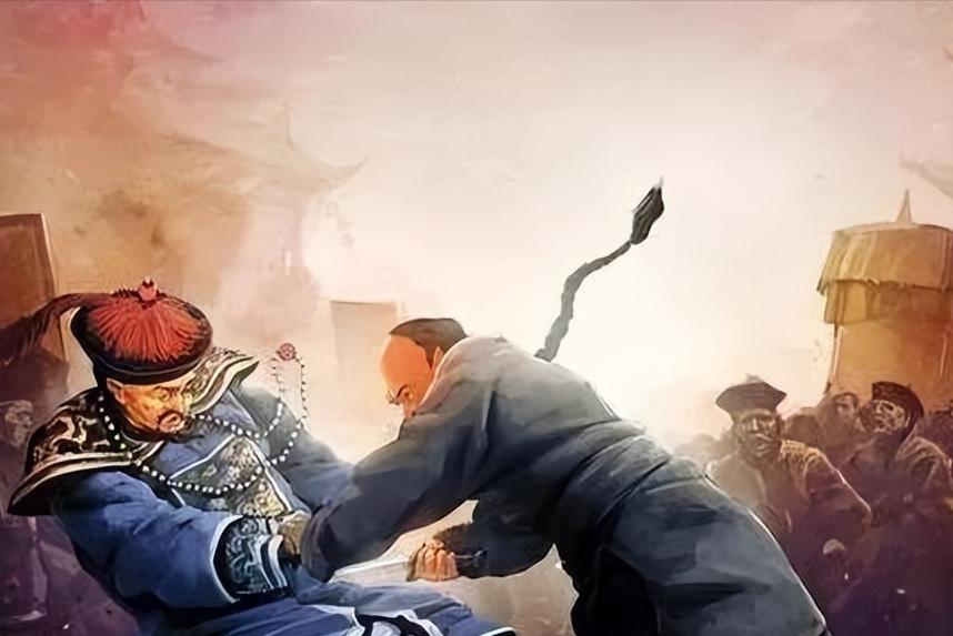 在民间，马新贻被刺案另有一个版本。马新贻办庐州团练时，某日与捻军作战失利，被张