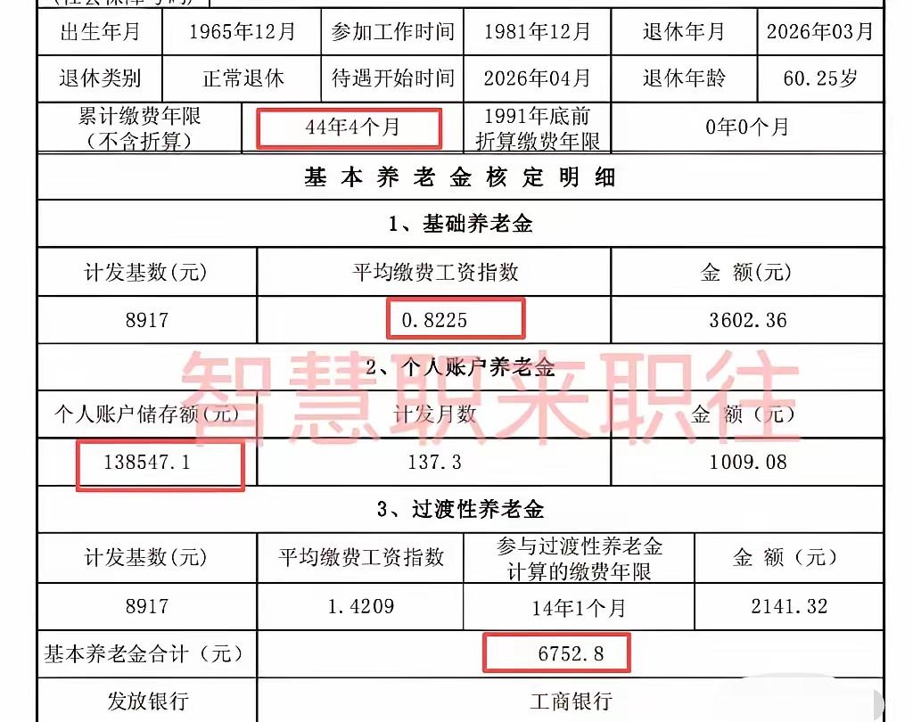 有这么多的退休金生活就不用愁了