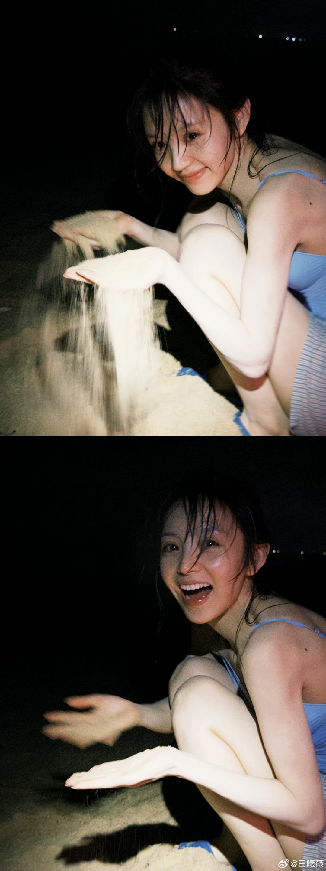 田曦薇素颜泳装照田曦薇儿童节晒照田曦薇儿童节晒照啦