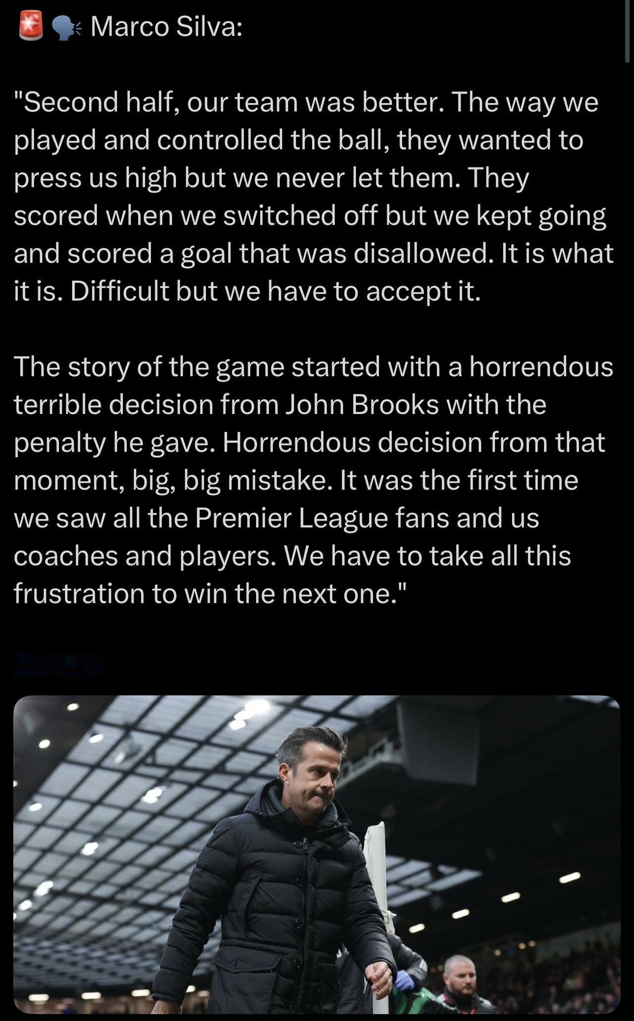 富勒姆的成功，在于踢的直接。第二个进球，要是给曼城和阿森纳，估计那个时候还在倒