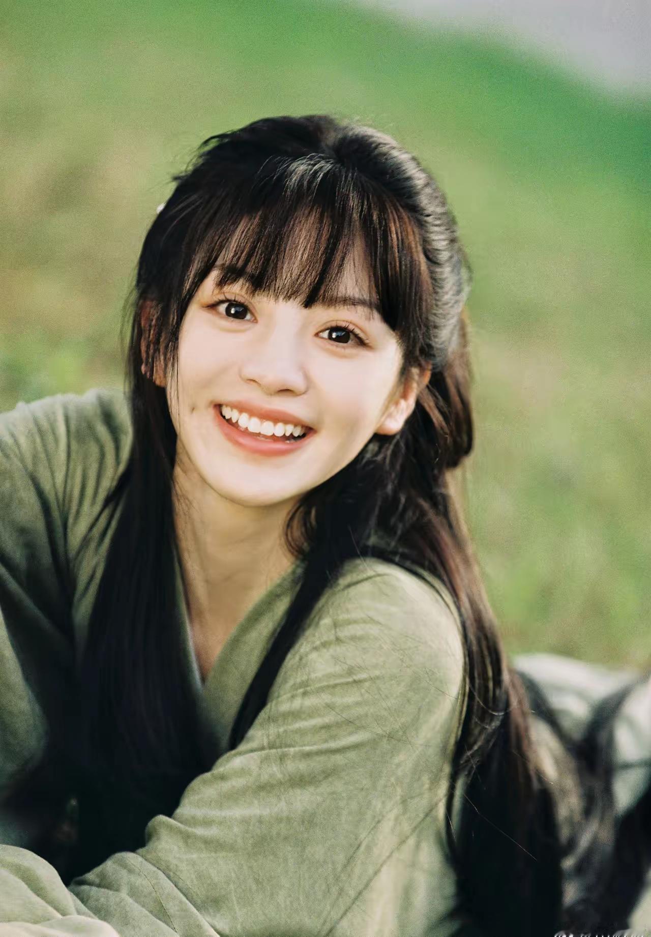 田曦薇[玫瑰]这身青衣好好看，特别是——jio[爱心]配上《逐玉》那段