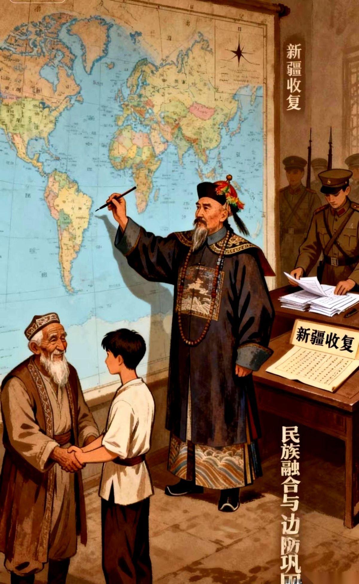 一个64岁的老头，病得连马都快骑不稳了，非要抬着一口棺材，去干一件全世界都觉得是