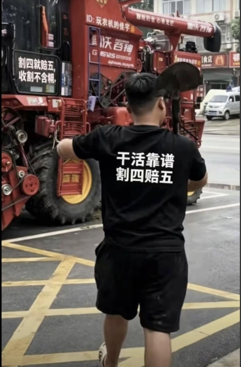 前一段时间，湖北因为收麦子一事上了新闻，还衍生出了一个“割四赔五”的词语，作为一