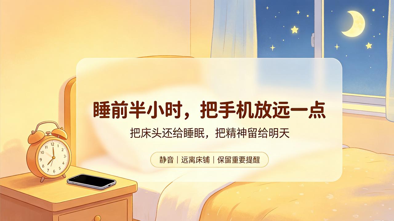 今晚睡觉前，手机千万别放床头了？医生提醒：这3个习惯比辐射更伤身晚上睡觉前