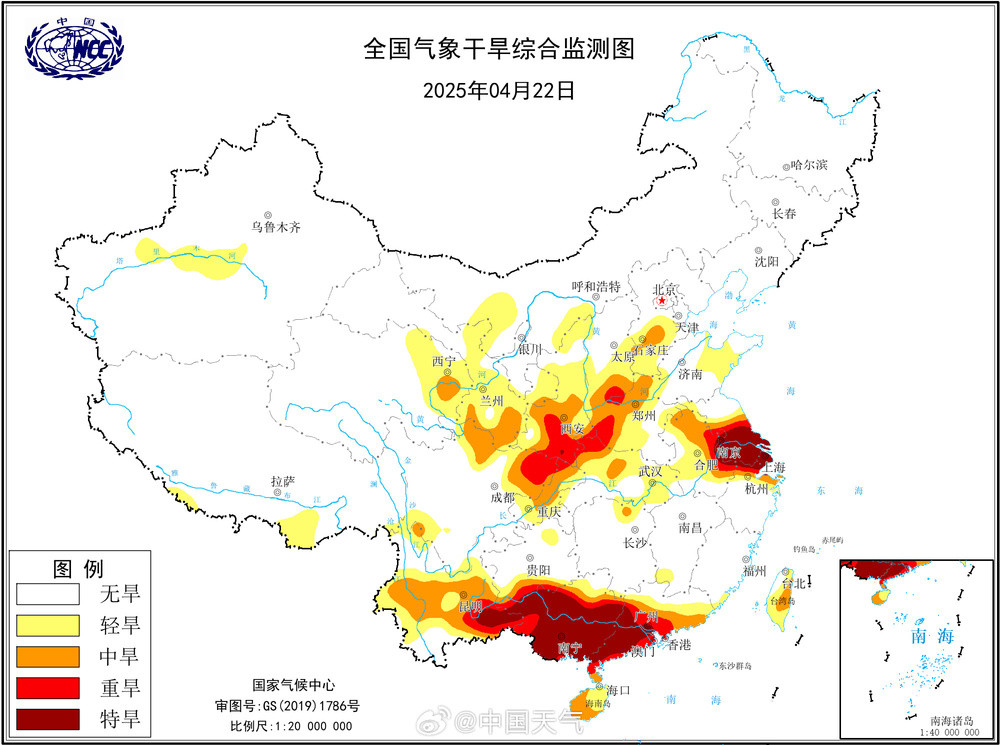 广西大部气象干旱已达特旱
