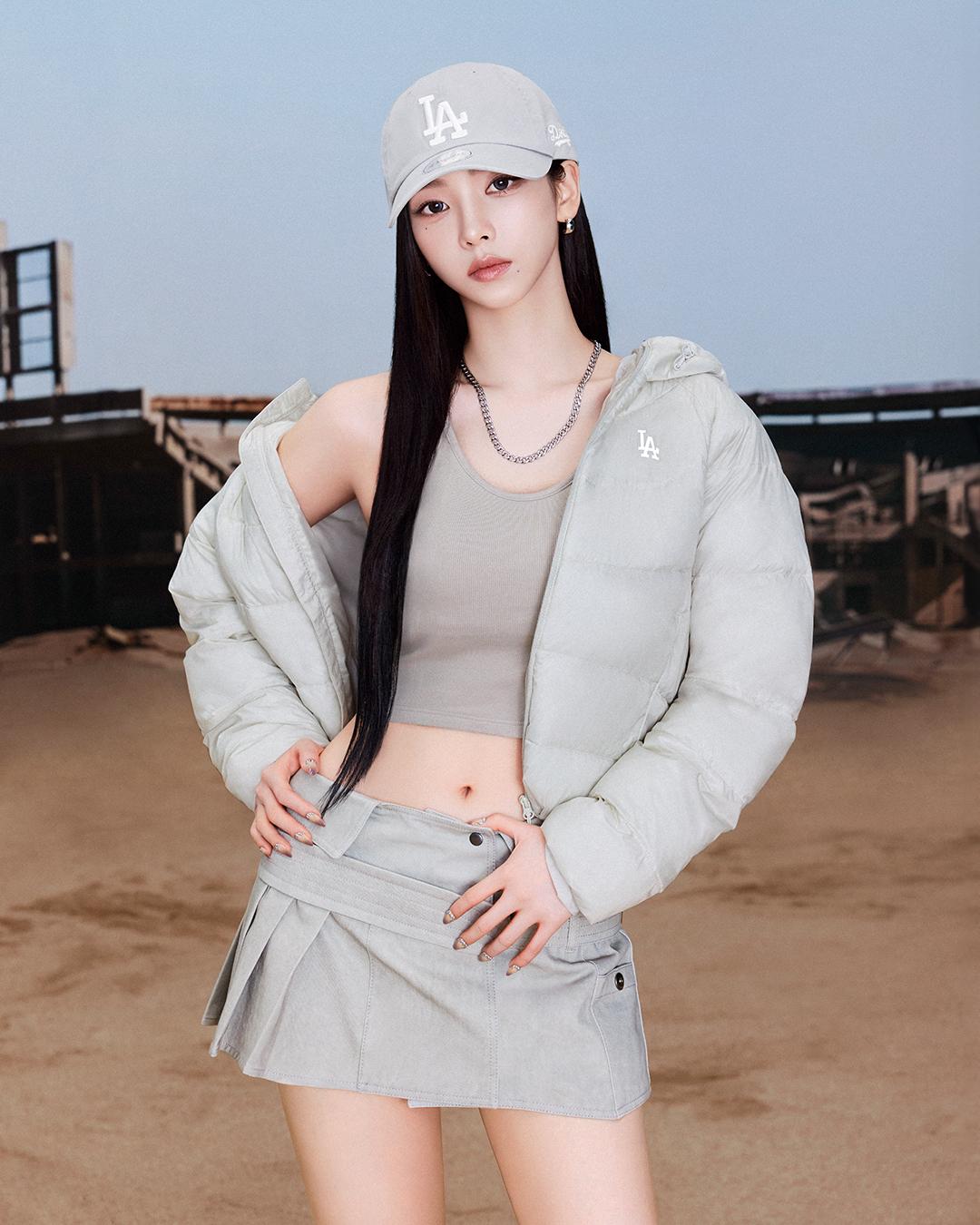 柳智敏代言画报，运动风女神！