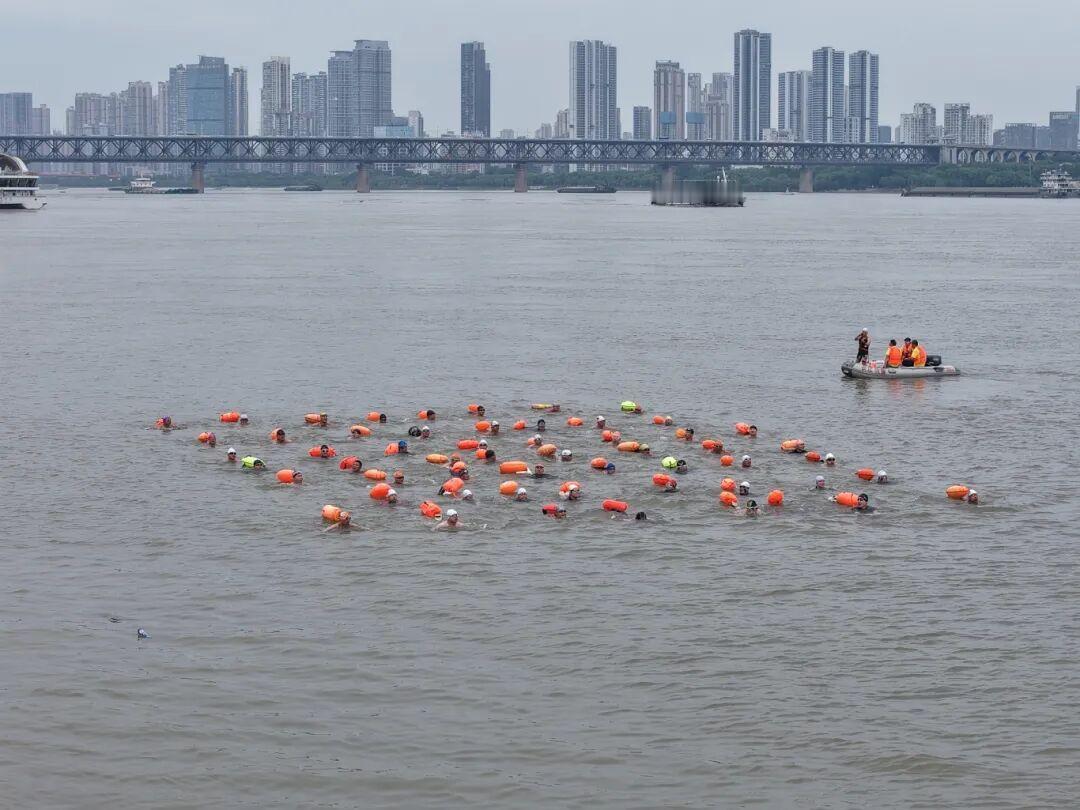 2026武汉渡江节横渡方队开练！5月30日，2026第51届武汉7·16渡江节横