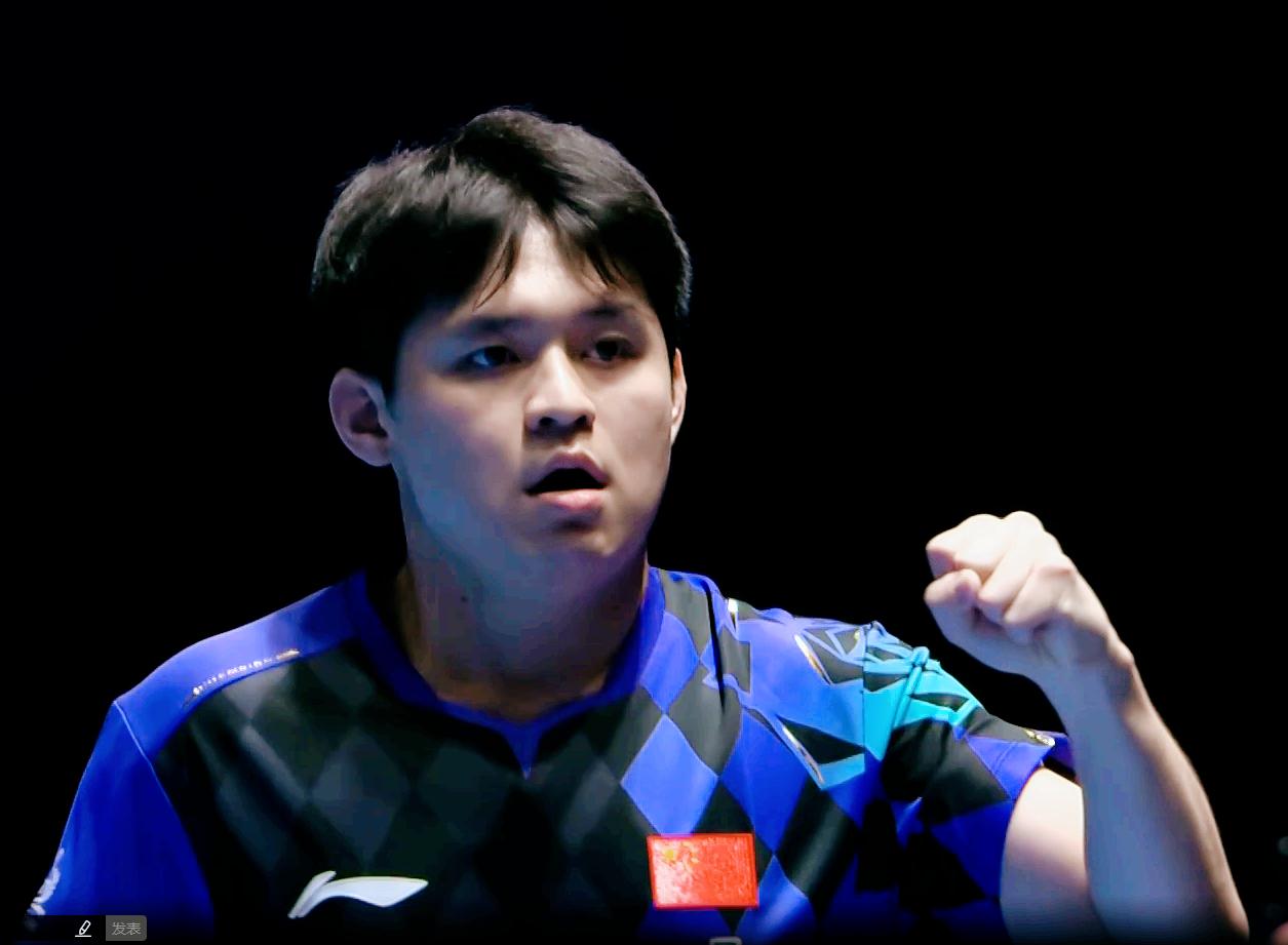 我去！王皓指点林诗栋的态度变了，居然问他：你想怎么接？我听王楚钦喊了一句，果