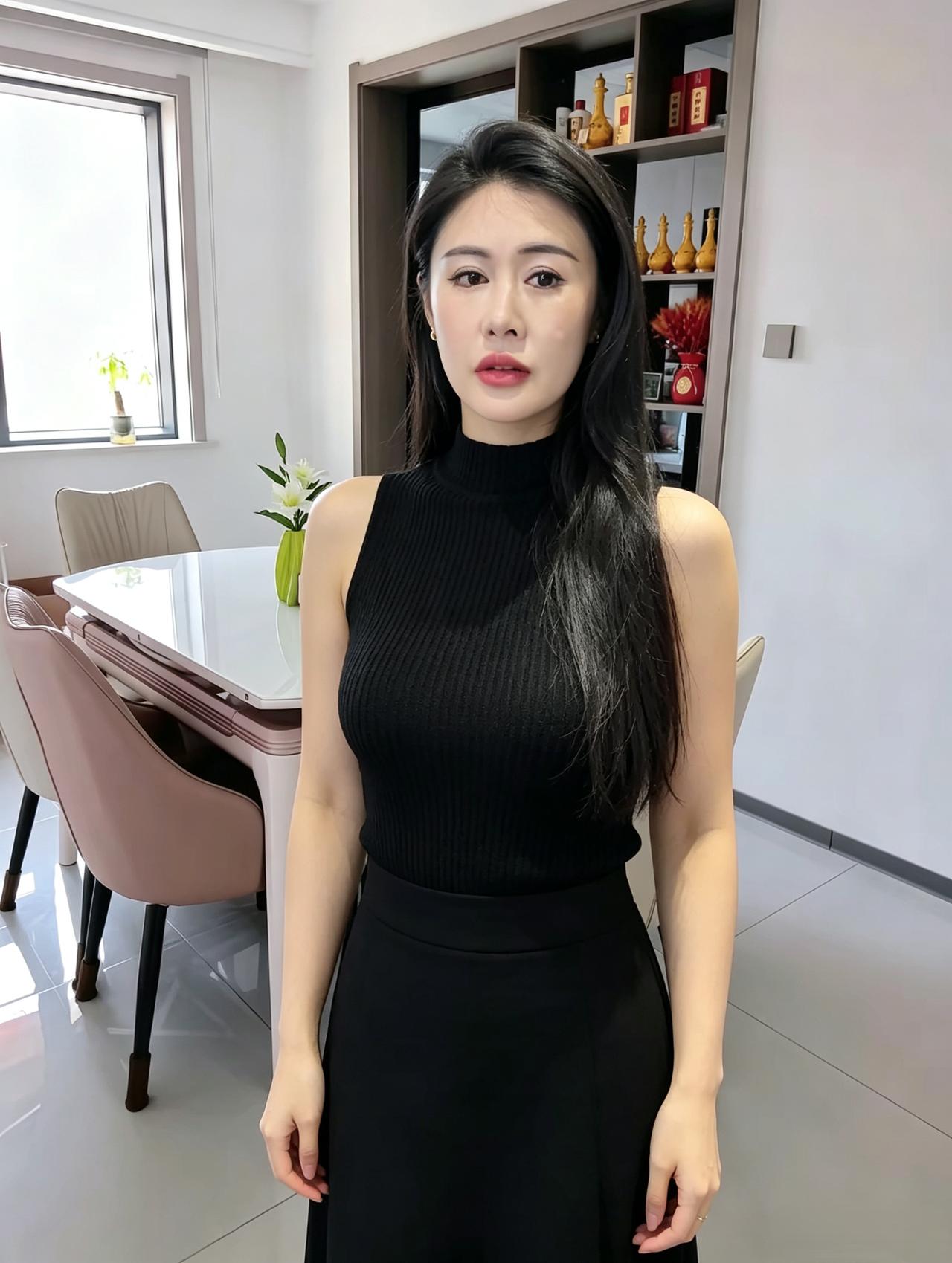 沉静眉眼自带从容气场无需言语尽显成熟的内敛锋芒