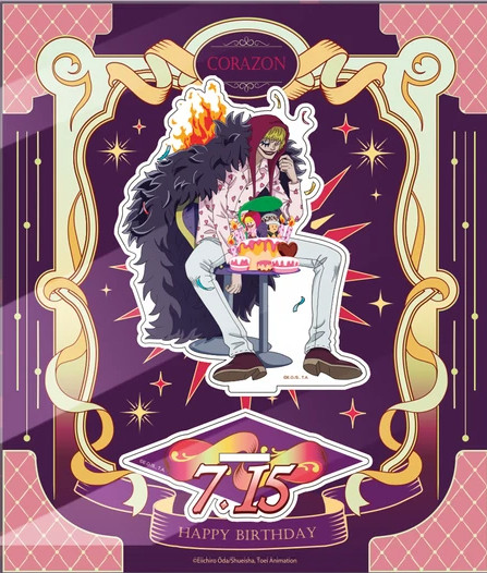 海贼王海贼王蛋糕上都有对方的小人偶，属于是双向奔赴了​​​