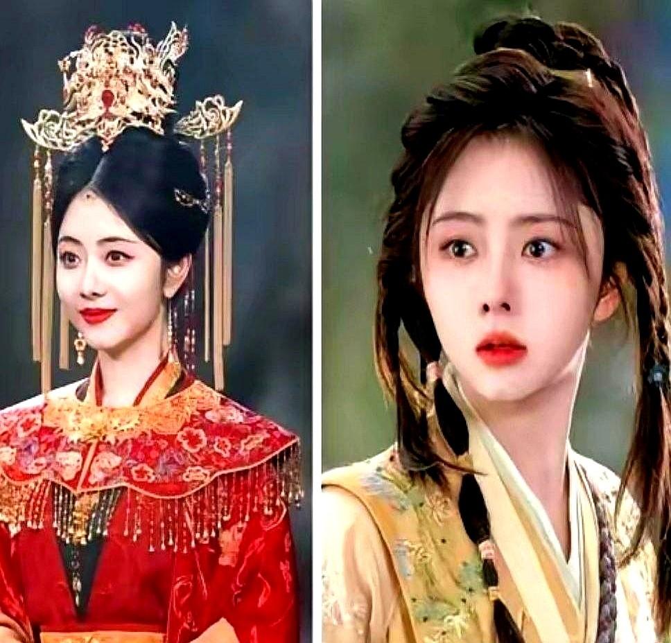 内娱苦“人形PPT”久矣，谭松韵终于来打样了！说的是新剧《逍遥》，谭松韵首次