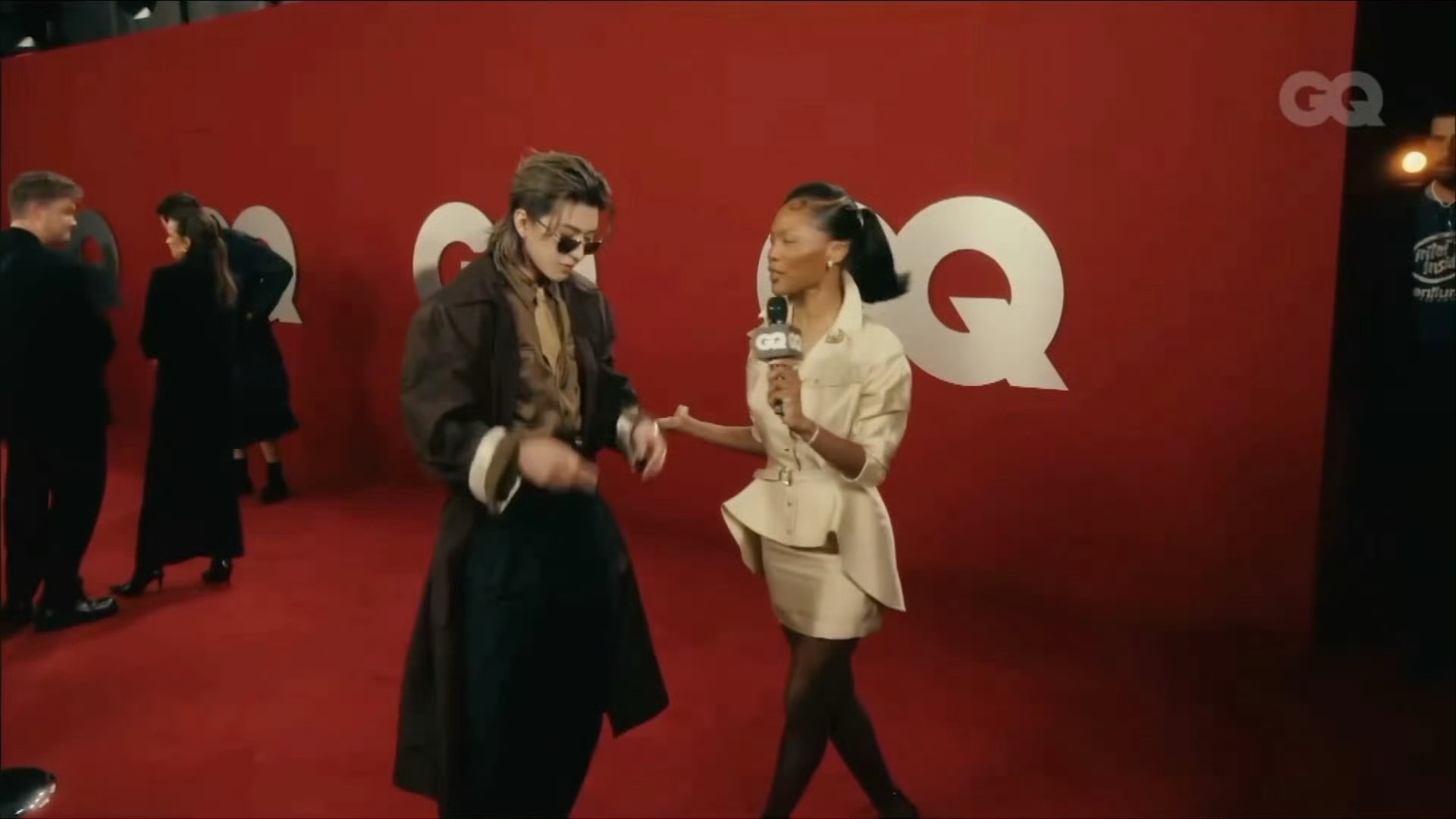 蔡徐坤亮相洛杉矶出席GQ的国际时尚盛会“GQ'sMenoftheYear