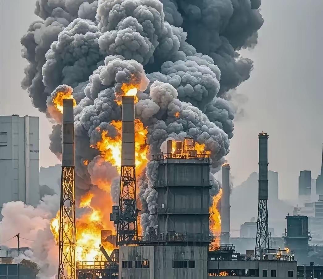 3月21号凌晨的巴格达，美军大使馆的后勤大营又挨炸了。​要是没记错的话，这都