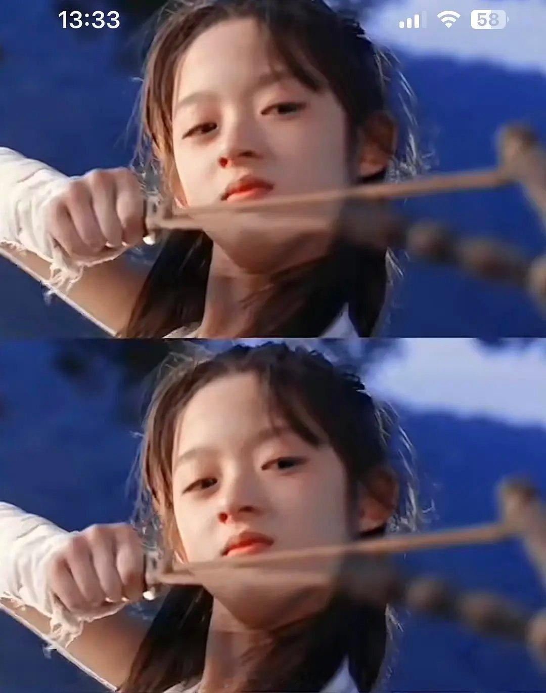 小时候演得特别有灵气，那股野草般倔强不服输的劲儿很到位，长大后反倒没了灵气，，，