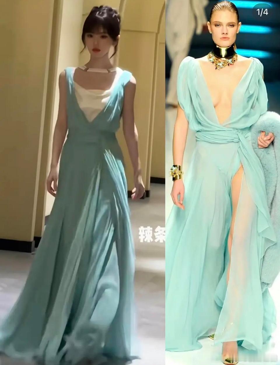 鞠婧祎把裙子改成这样到底懂不懂时尚[汗]​​​