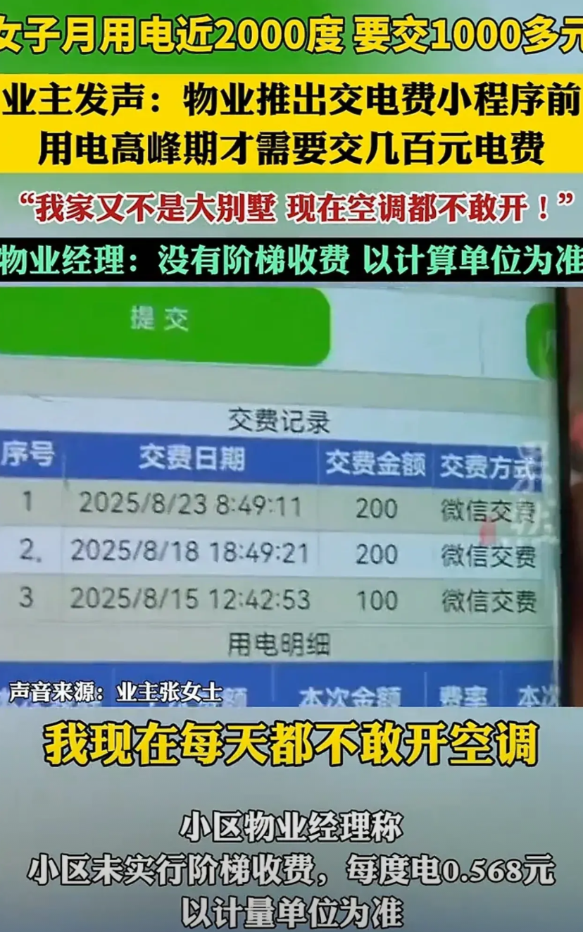 “万万没想到！”河南郑州，女子家就一普通小三居，上个月用电量愣是飙到1900多度