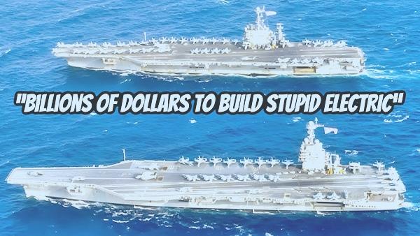 特朗普是认知障碍了还是听信了谁的意见，再次要求换回蒸汽弹射！而竞争对手的新航