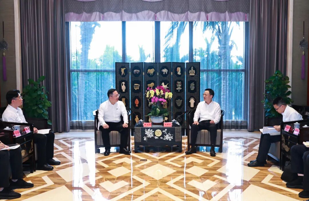 王祺扬会见华电海南公司客人