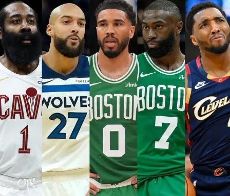 现役球员连续参加季后赛次数排行榜：第一名：哈登共连续参加17次，职业生涯17年