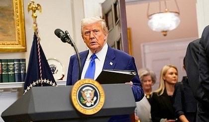 直指欧盟！美国总统特朗普在接受CNBC采访时表示，如果欧盟拒绝履行对美国的协议