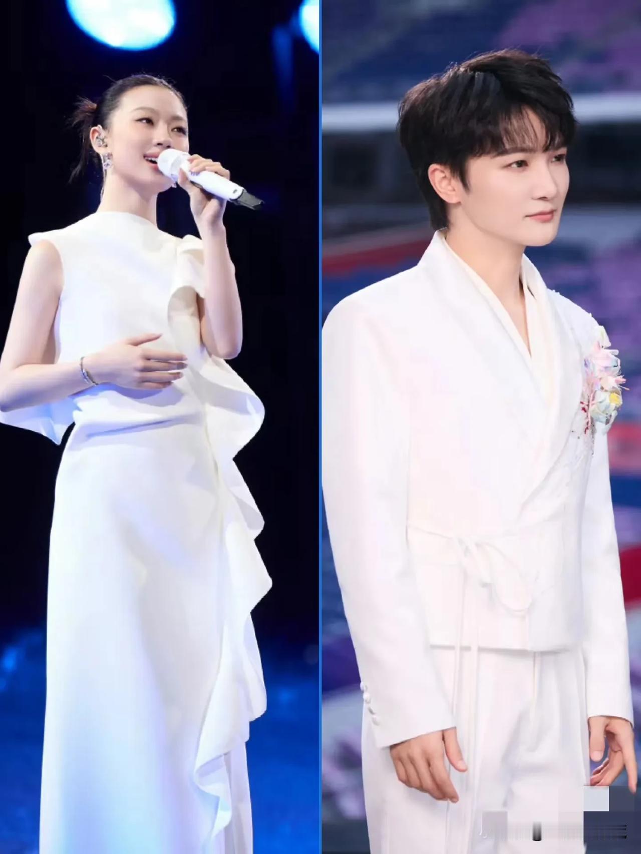 大家有没有发现全运会主题歌让周深和单依纯唱有一种不一样的感觉呢？开幕式上