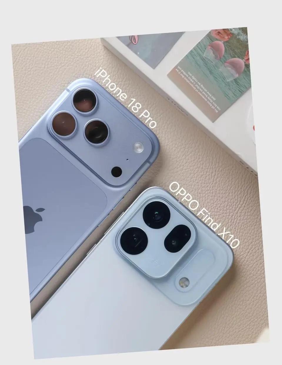 冰蓝双机💙|OPPOFindX10更精致的冰透感九月对我们蓝色控未免太友