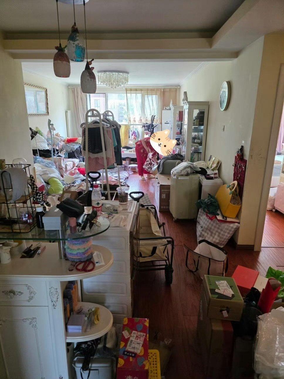 管乐抱歉让大家看到杂乱的屋子我家那闺女深度清洁就是这样啦，先把东西都挪出来，看