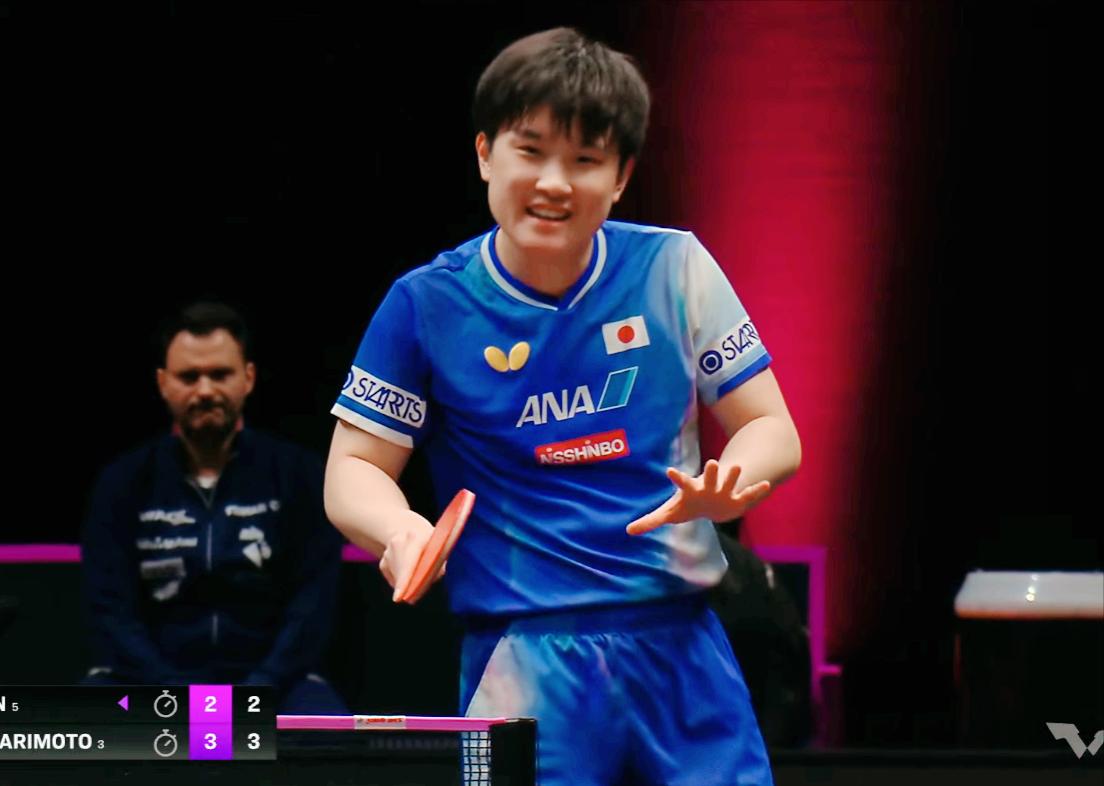 哎，遗憾呀，张本智和最终还是4:2击败了小布。虽然这不是我想看到的结果，不