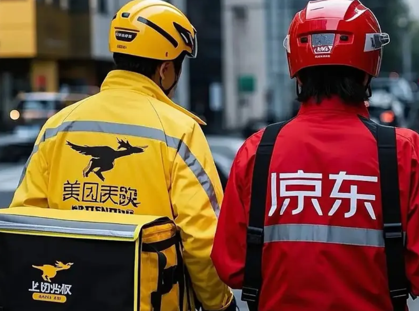 外卖大战进行到现在，我总结一下：第一，举大旗的京东仿佛一下子就销声匿迹了，在