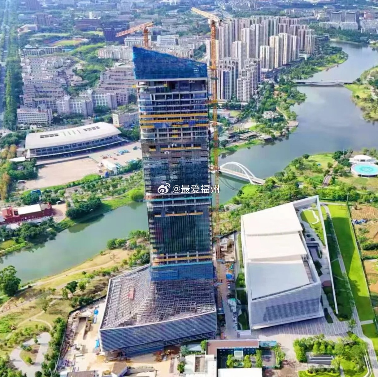 在建中的闽侯第一高楼