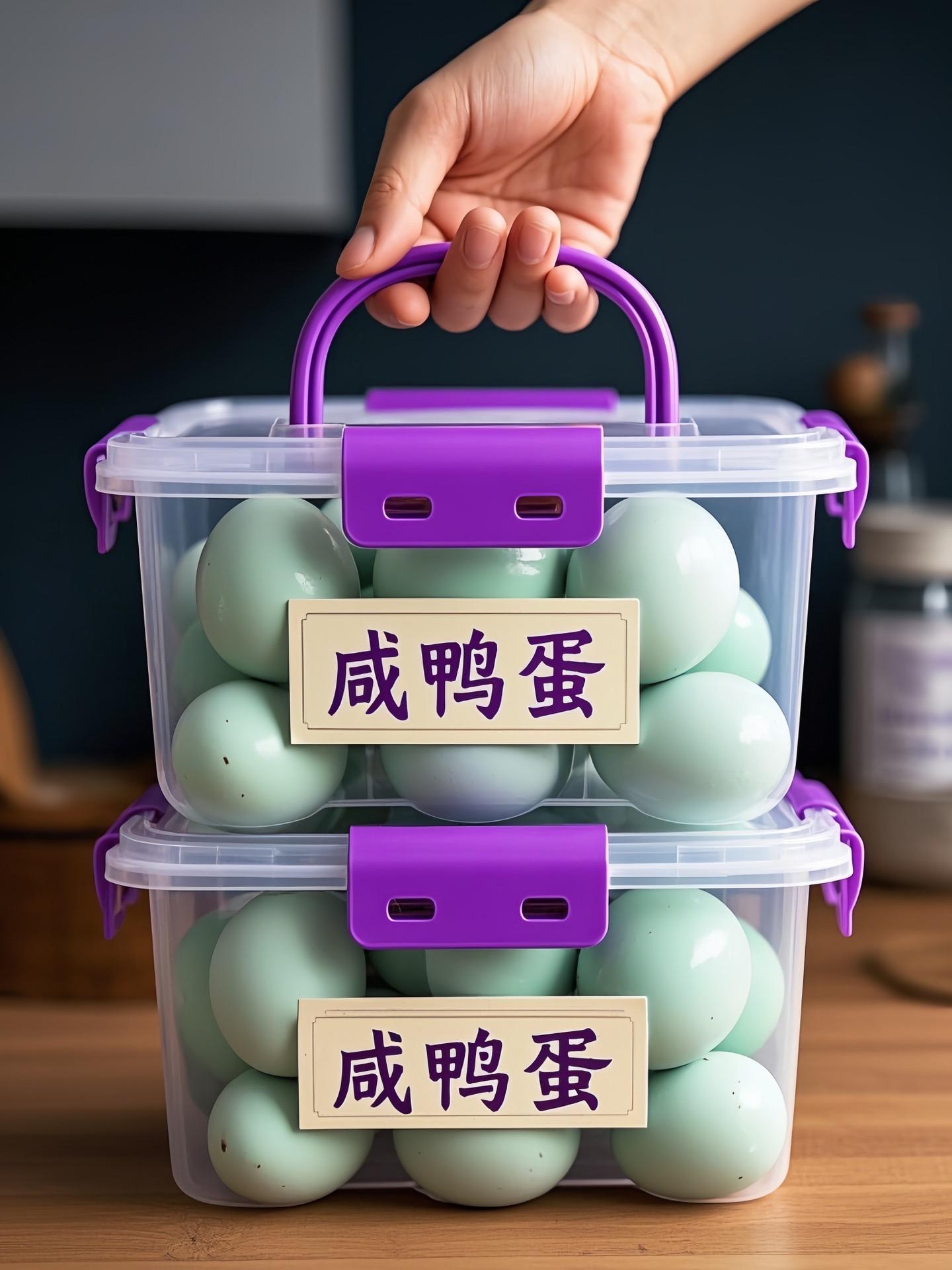 让味蕾跳舞的咸鸭蛋～🥚✨ 。这款咸鸭蛋真的是让我欲罢不能的美味！开产...