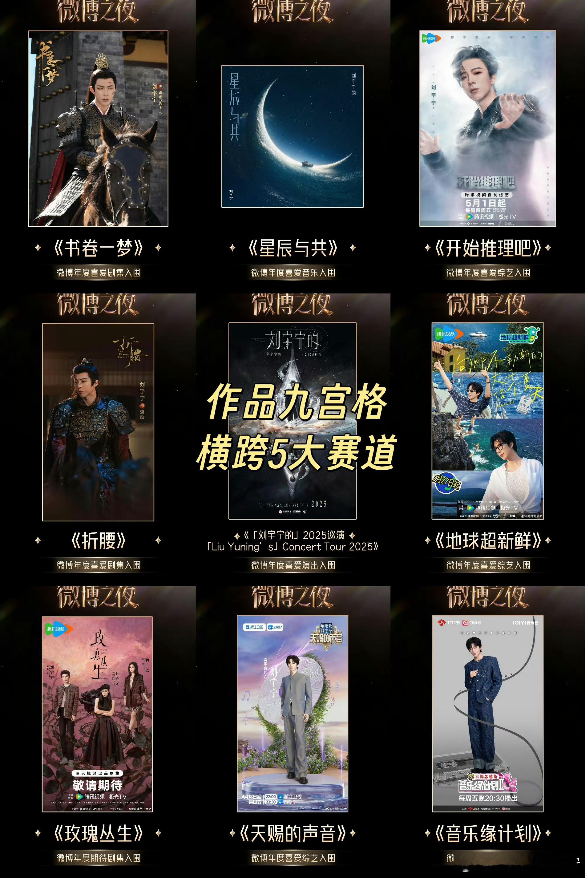 2025最高产艺人刘宇宁，2025年影视综全赛道通吃，真正的多栖多顶！无愧卷王本