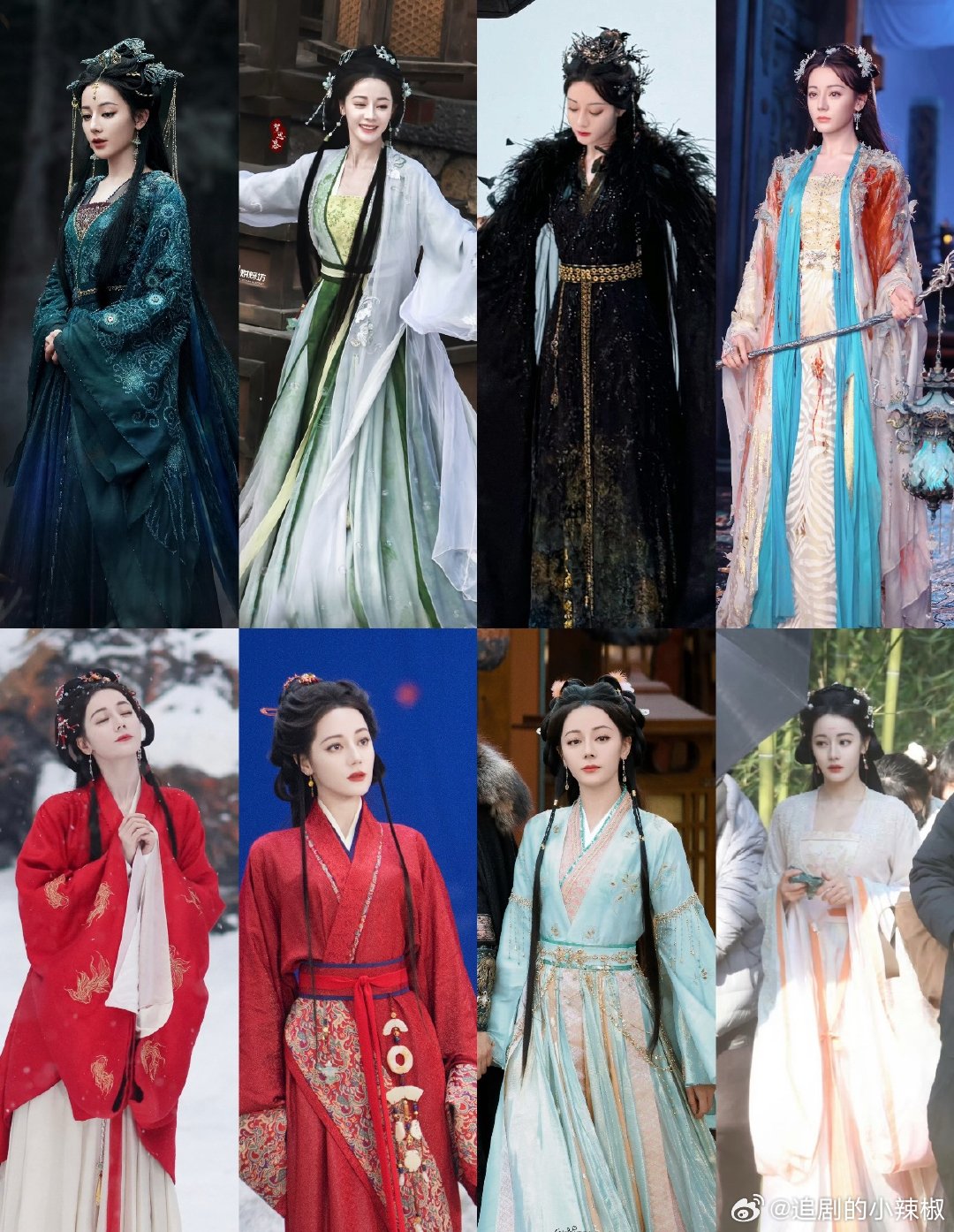 好妆造也是轮到热巴了，🐧这次服化道挺用心