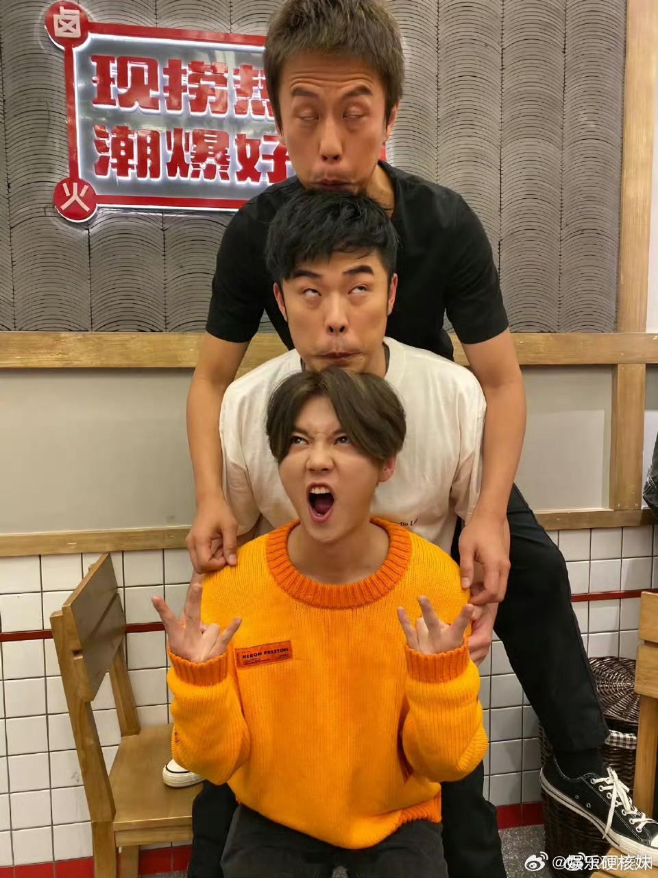  陈赫今天顶替鹿晗工作室哈哈哈哈哈陈赫晒鹿晗live图陈赫晒出鹿晗庆生的liv