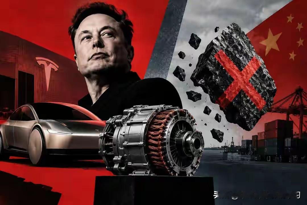 老马又整活了！这次直接扔了个“王炸”——特斯拉新电机，稀土用量归零，10秒造一台