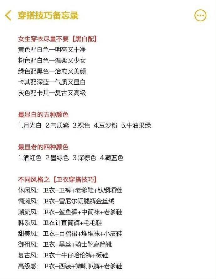 逼自己看完，你的衣品会很牛逼。​​​
