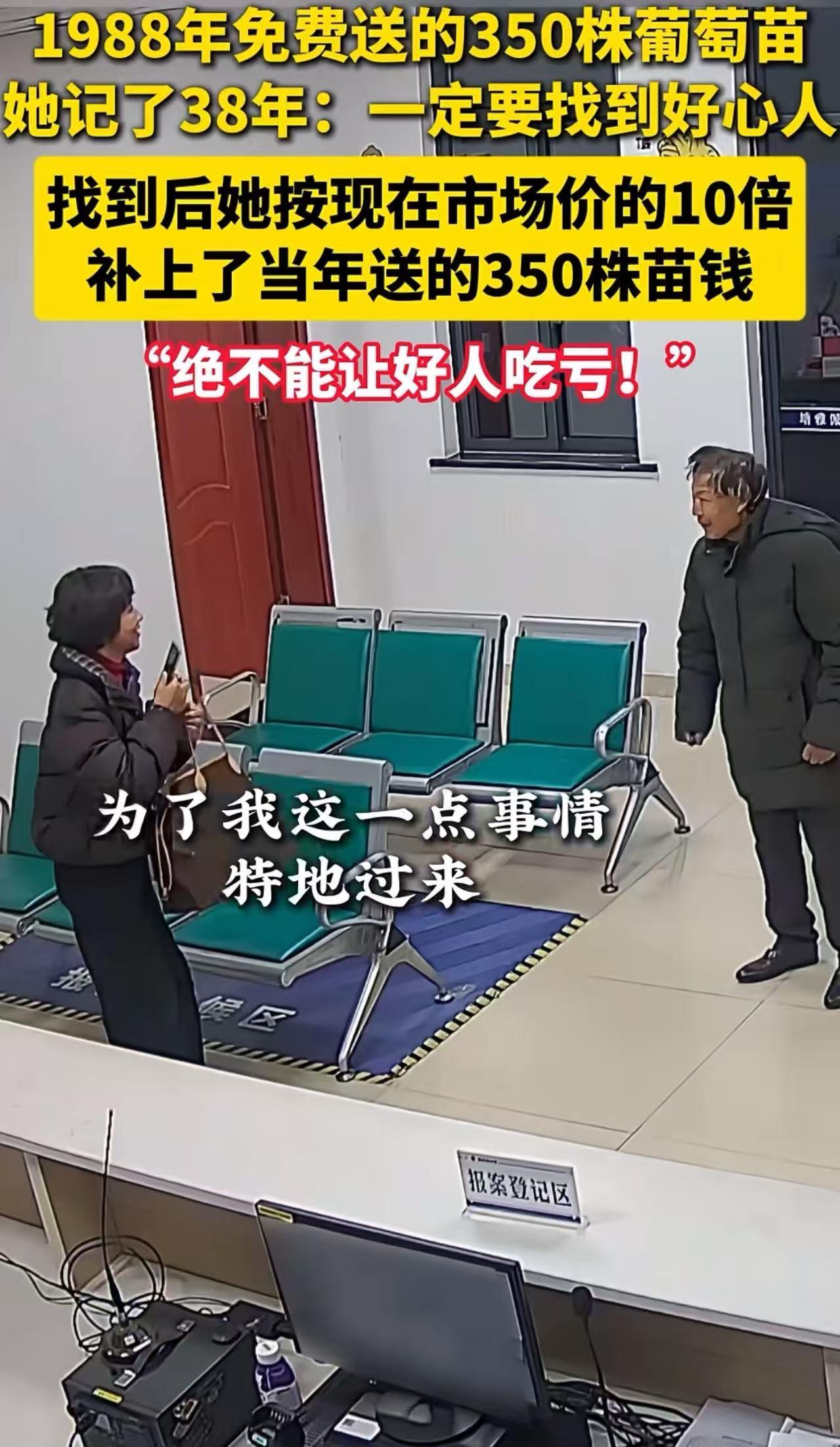 “绝不能让好人吃亏”！1988年，女子家里穷的揭不开锅，有人免费送她350株葡萄