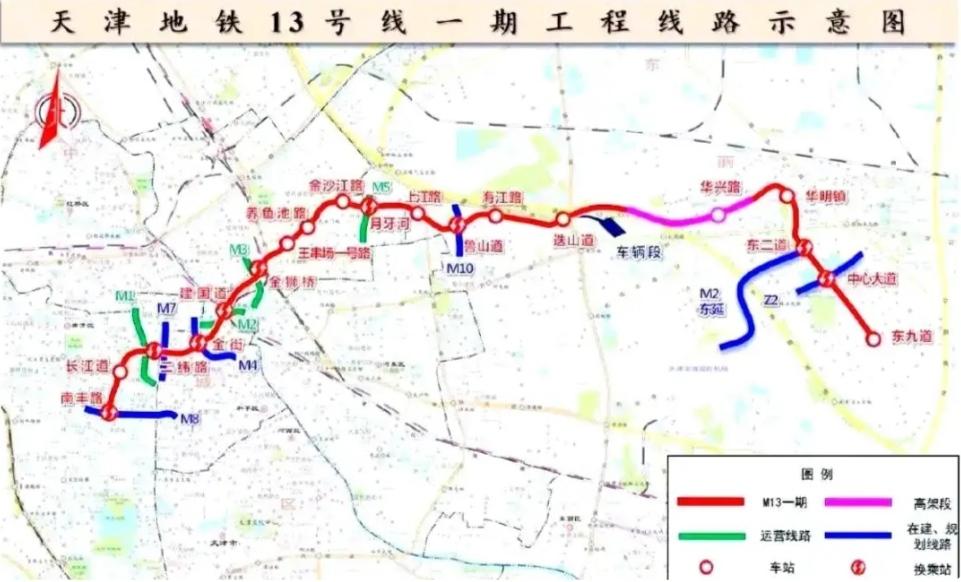 天津地铁13号线的规划调整引发关注，其28.4公里的线路设计绕行人口密集区，这一