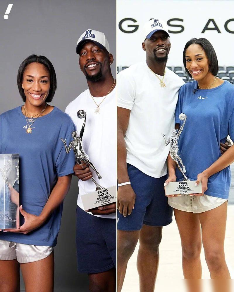 阿德巴约狂砍83分超科比，转头就给女友递她第4座MVP奖杯！你敢信？他女友