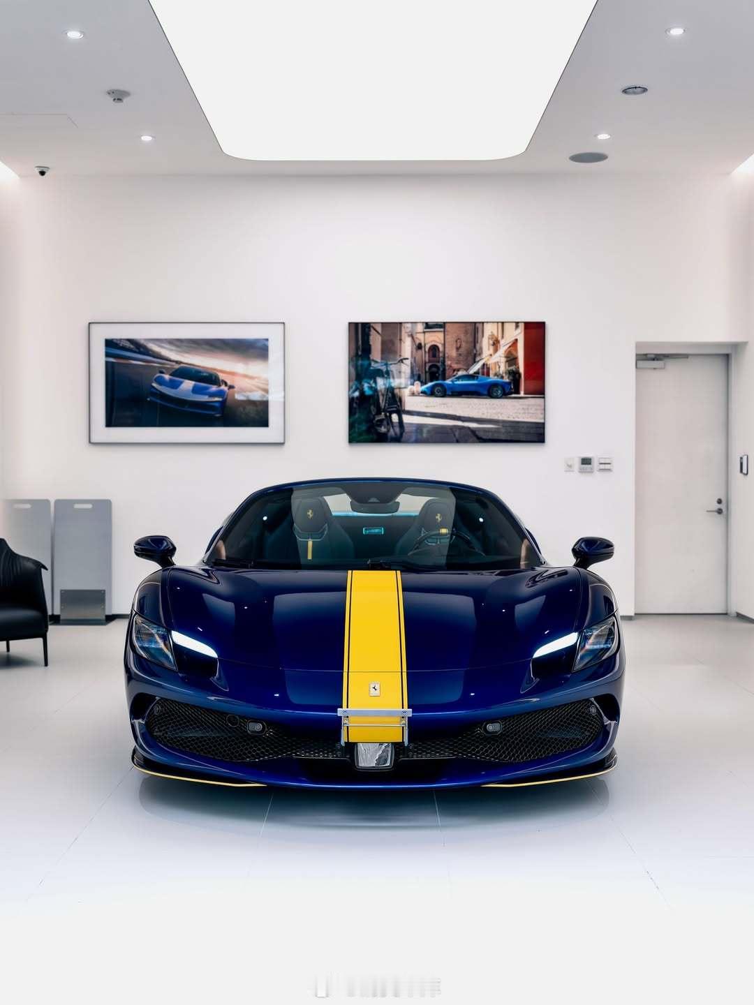 法拉利296GTSBluLeMans​​​