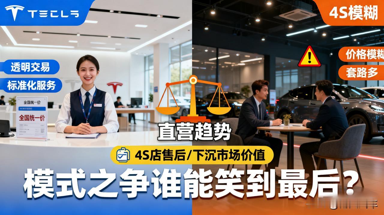 4S店模式会消失吗？直营才是未来？特斯拉、蔚来的直营模式，价格透明，服务统一