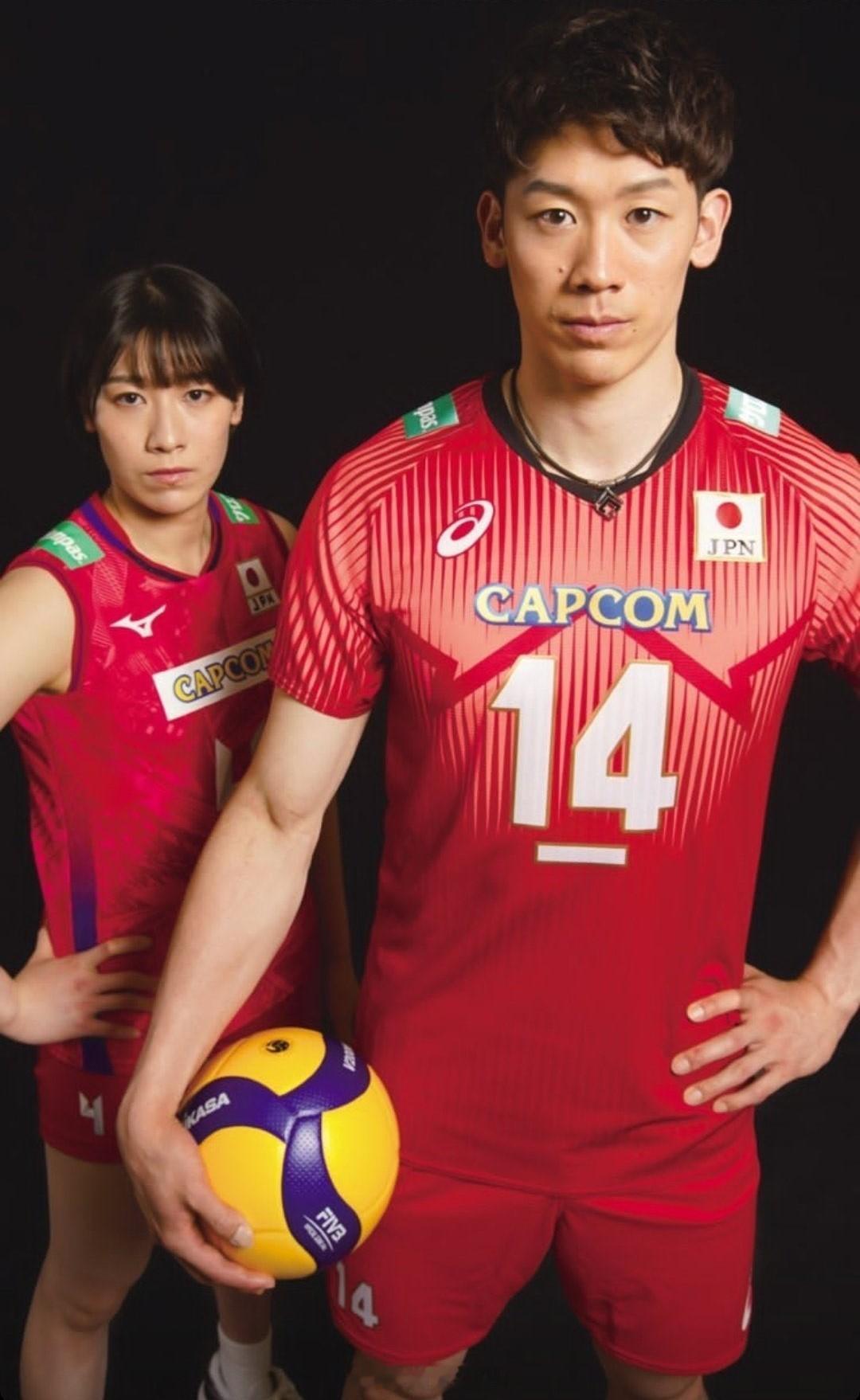 女排石川兄妹成为日本🇯🇵国家队男女排队长​​​